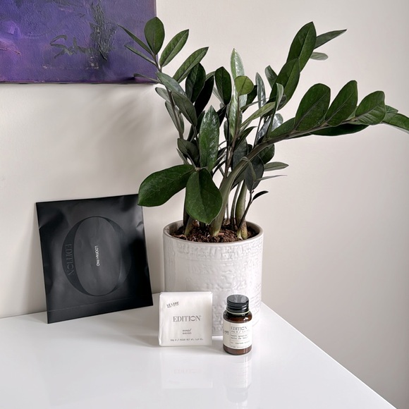 Set of Le Labo for Edition Hotel soap, bath grains and loofah pad - Picture 3 of 8